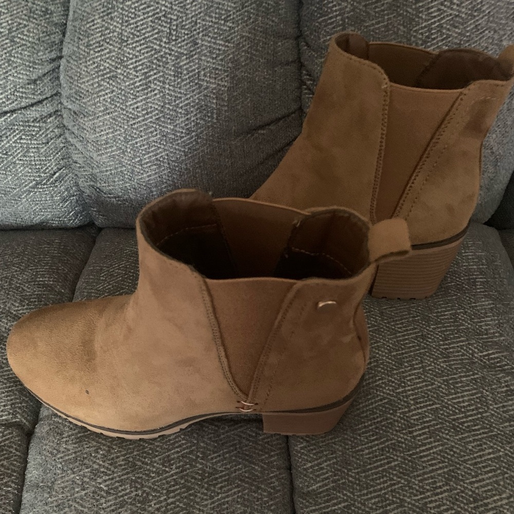 Tan Ankle Boots